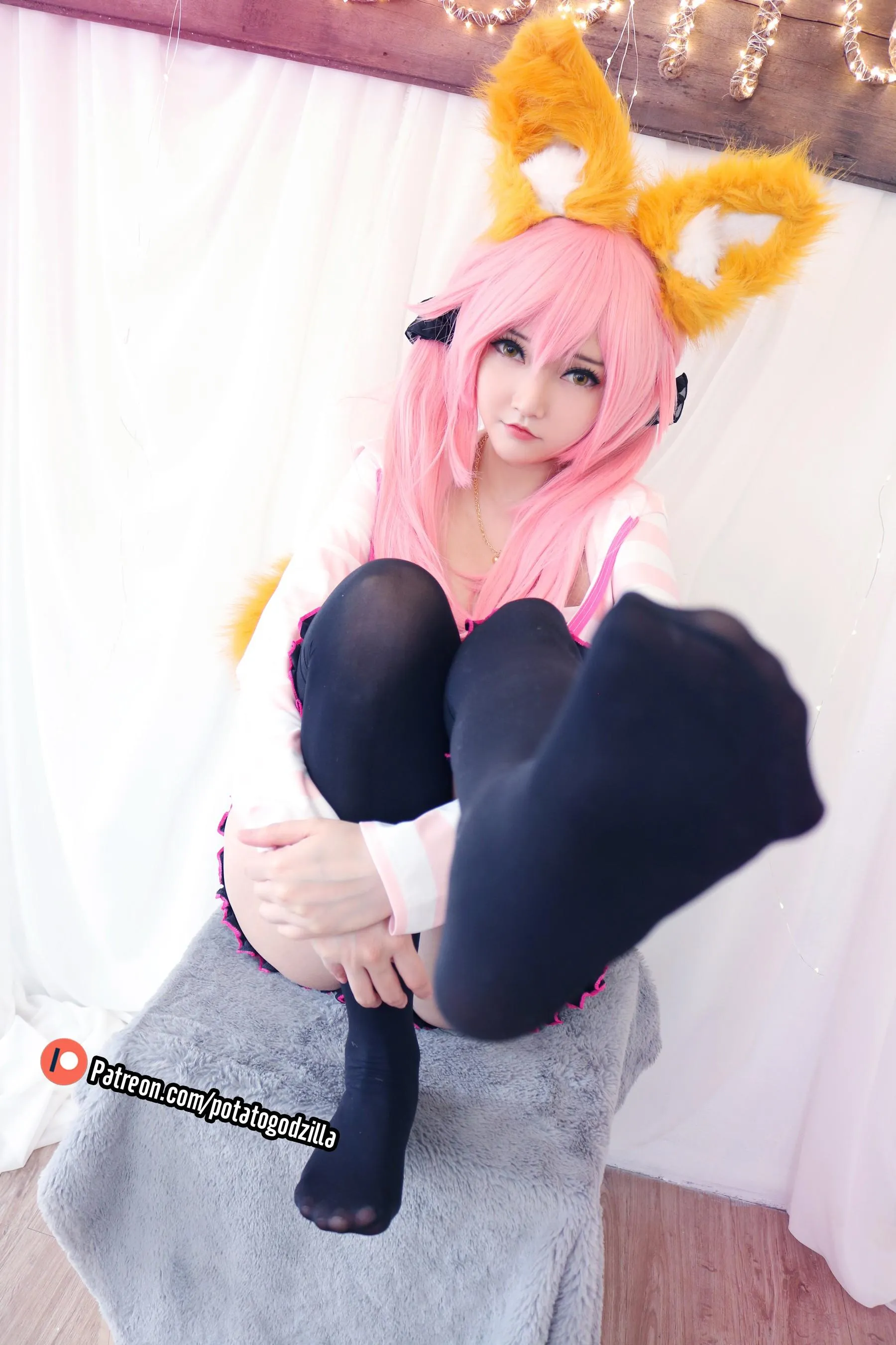 Potato Godzilla – NO.76 Tamamo School Uniform [50P]插图5